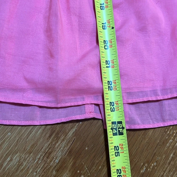 Banana Republic Bubblegum Pink Mini Skirt Size 0 Barbiecore Girlhoodcore Ballet - Picture 12 of 13